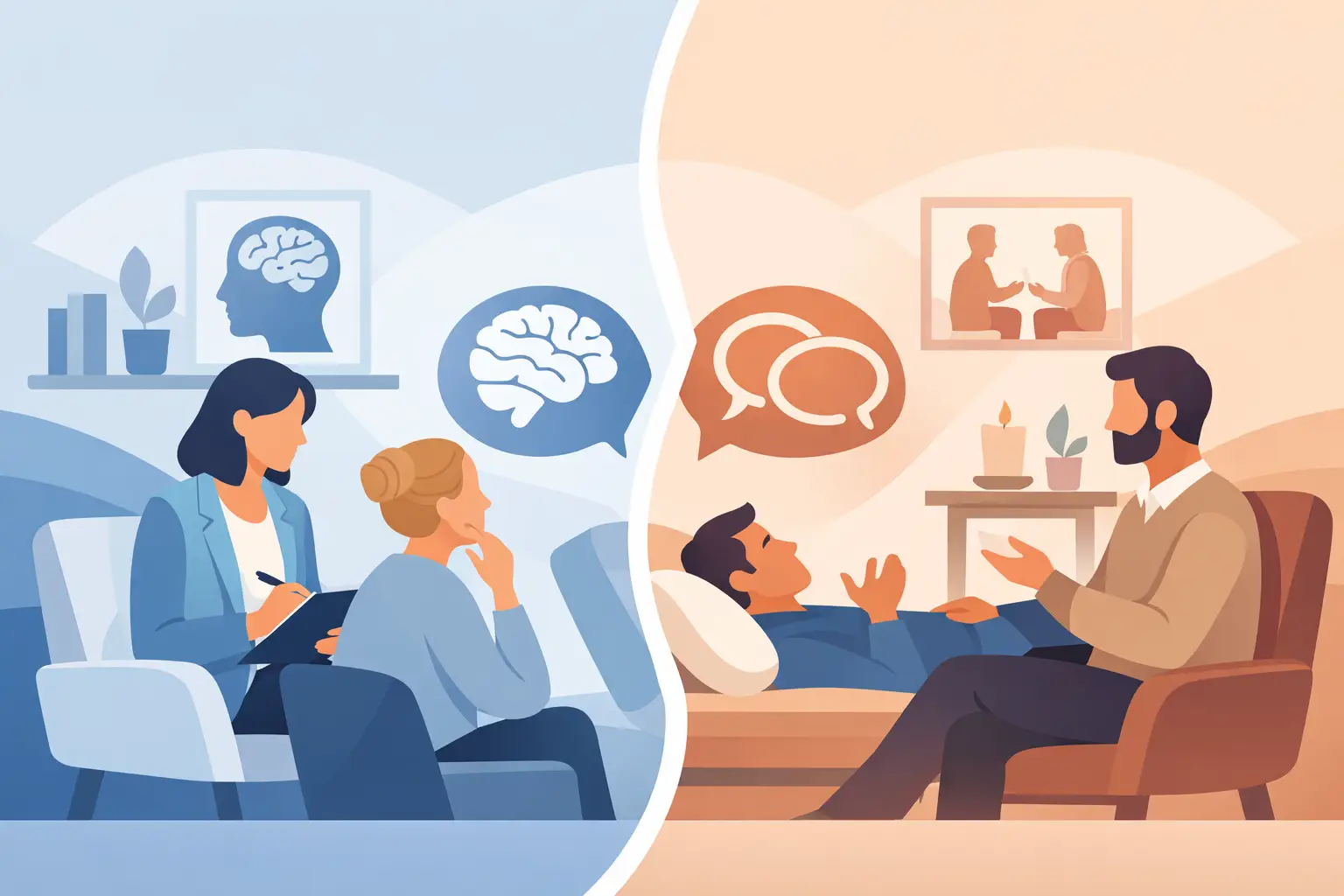 Psykolog eller psykoterapeut – vad är skillnaden?